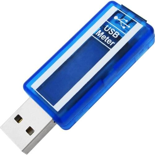 10*0.91" OLED screen USB detector voltmeter Charger Capacity power Current Voltage Detector Tester Meter with Case 3.7V-9.99V 3A