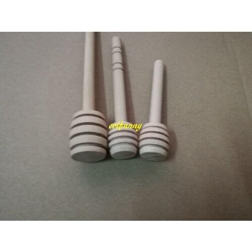 2000pcs/lot Fast shipping 8cm 10cm 15cm Mini Wooden Honey Stick Wood Stick Honey Dipper