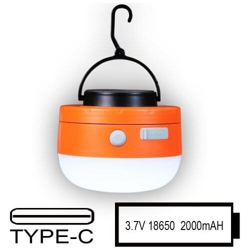 18650 rechargeable battery camping lights tent lights waterproof outdoor lighting