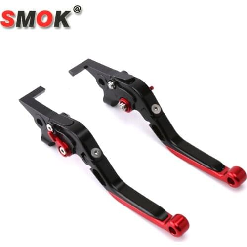 SMOK Motorcycle Accessories CNC Aluminum Folding Extendable Brake Clutch Lever For Yamaha Nmax 155 2015 2016 2017 2018