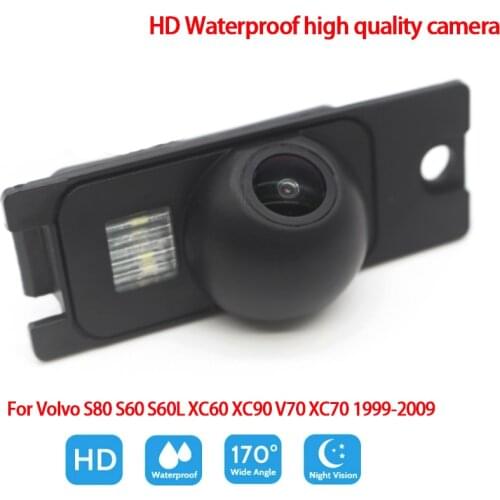 Car Parking Rear View Camera For Volvo S80 S60 S60L XC60 XC90 V70 XC70 1999-2009 CCD HD Night Vision Waterproof high quality