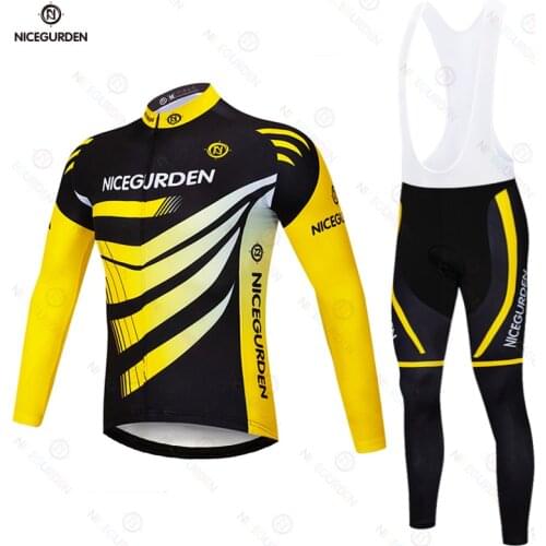 Mountain bike long-sleeved cycling wear mountain sports breathable back pants suit mountain cycling quick-drying sportswear