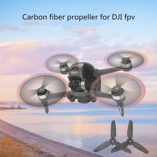 Carbon Fiber Propeller Blades Are Suitable For DJI FPV Combo Ride Through Aircraft Drone Accessories Wear Resistant And Durable
