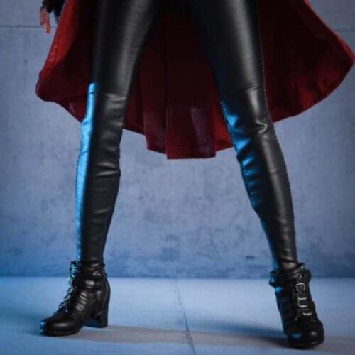 1/6 Scale Female Woman Girl New Two-Color High heel Shoes Figure Accessory Long/Short Leather Boots Feet F 12'' Action Figure