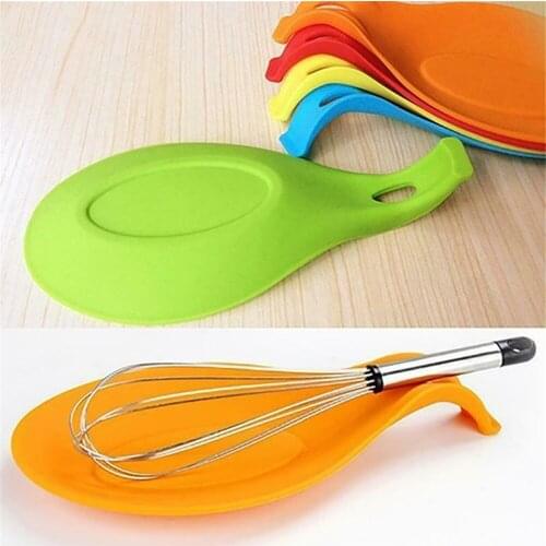 Multi Mat Silicone Spatula Tool Spoon Mat Insulation Holder Coaster Tray Pad Dish Holder Placemat Kitchen Tools Heat Resistant