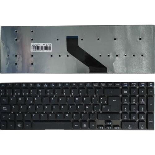 NEW Spanish laptop Keyboard for Packard bell easynote TV11 TS11 P7YS0 TS13SB TS44HR TS44SB TSX66HR TSX62HR SP keyboard black