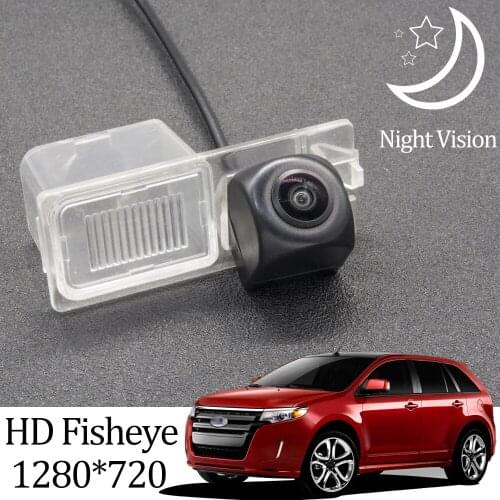 Owtosin HD 1280*720 Fisheye Rear View Camera For Ford Edge U387 2011 2012 2013 2014 Car Parking Accessories