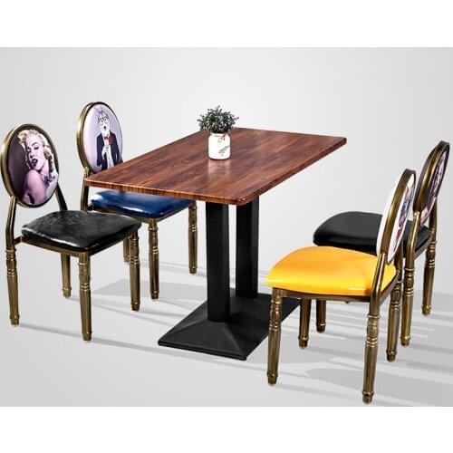 European style nail chair iron art antique chair net red ins makeup chair back stool simple modern chair dining chair