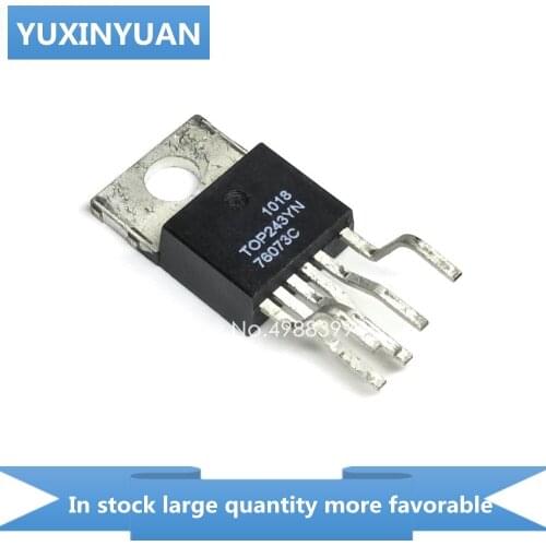 YUXINYUAN 10PCS/LOT TOP243YN TOP243 TO220-5 in stock