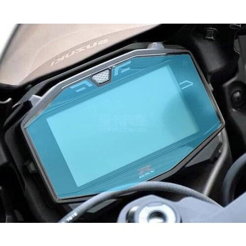 Instrument protective film for GSX-R1000 2017 2018 motorbike Instrument Cluster Scratch Protection Film Screen Protector Blu-ray