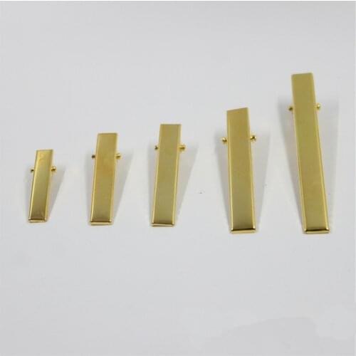 10pc/20pcs Gold Single Prong Metal Crocodile Clips Cable Lead Testing Metal Alligator Clips Clamps Hair Clips Hairpins