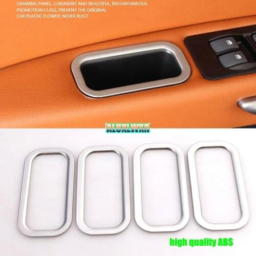Car Interior Door Storage Box Decoration Cover Car-styling Fit for JAC S3 2013 2014 2015 2016 2017 Car Accessories Automobiles
