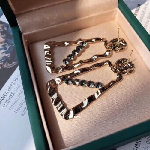 Free Shipping Fashion Geometric earrings For Women Hanging Dangle Earrings Statement Earrings Drop Earing modern Jewelry