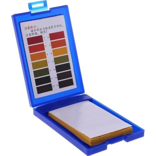 1-14 PH Test Paper Tropical Aquarium Fish Tank Water Testing Kit 80pcs
