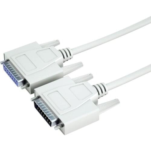 DB15 Flame Retardant Connection Line Serial Port Parallel Port Line Male To Male Needle CNC Engraving Machine Line Adapter