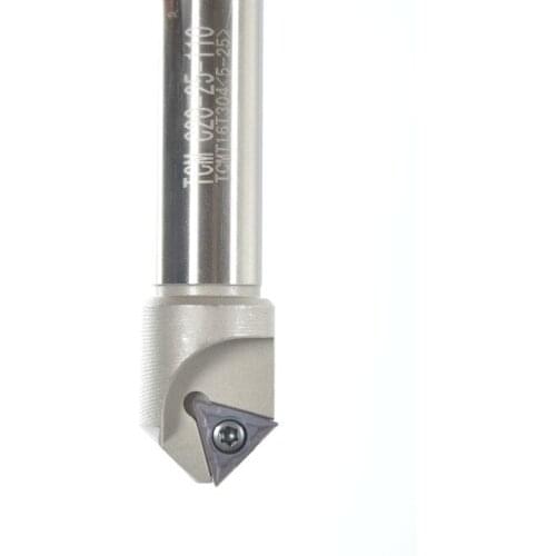 45 degree 5mm-25mm Chamfering drill tool holder TCM C20-25-110 + 10pcs TCMT16T304