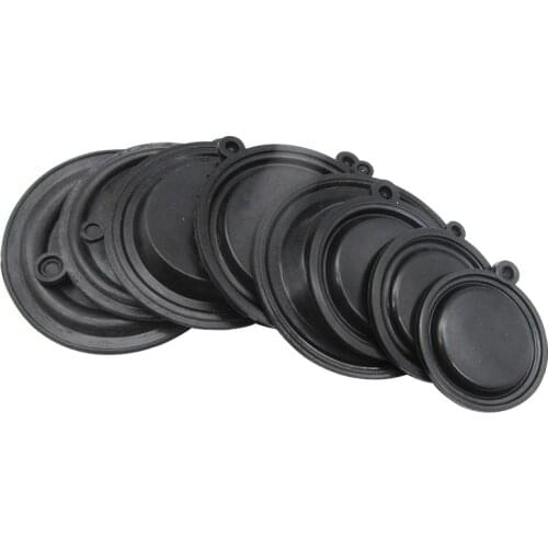 10pcs Black Pressure Diaphragm For Home Water Heater Gas Accessories Water Connection Valve Tympanic Membrane Sealing Hardware
