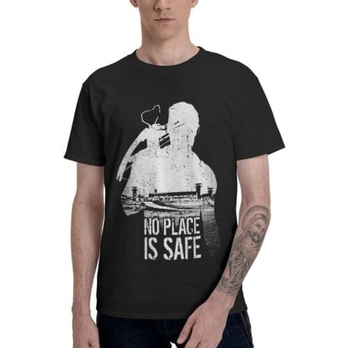 The Walking Dead Movie T-Shirts Men Streetwear T Shirts Short Sleeve Daryl Dixon Horror Zombie TV Show Tshirts Cotton Tee Top