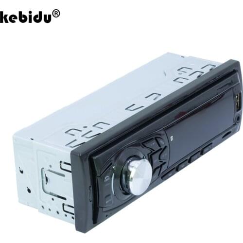 Kebidu Bluetooth Autoradio Car Stereo Radio FM Aux Input Receiver SD USB 12V In-dash 1 din Car MP3 Multimedia Player