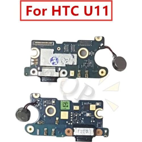 For HTC U11 USB Charger Port Dock Connector PCB Board Ribbon Flex Cable Charging Port Component Replacement Spare Parts