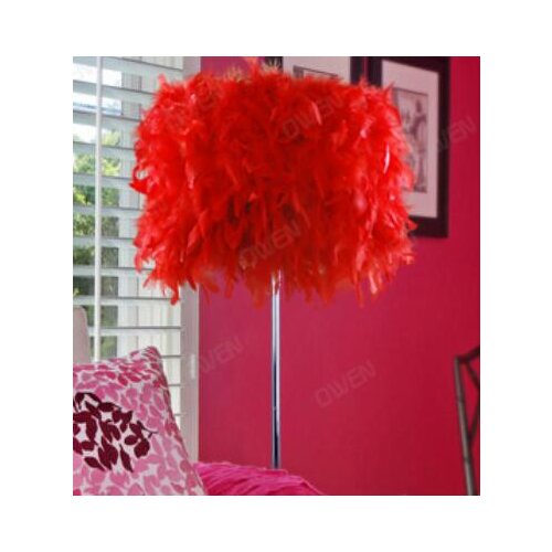 Creative feather lamp floor lamp m