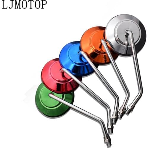 Motorcycle Rear View Mirror Electrombile Back Side Mirrors 8 10mm For Honda XR250 XR400 XR125 CRM250R CRF250L CRF250M CRF1000L