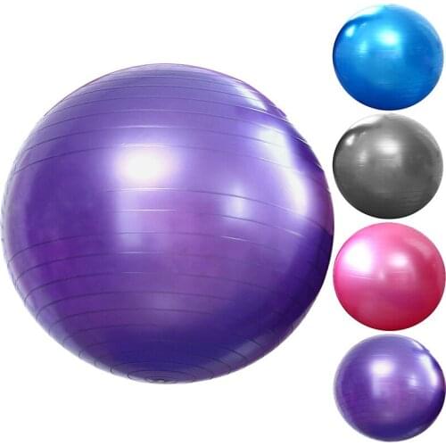 Yoga Ball Thicken Explosion-proof Fitness Ball Pregnant Women Yoga Ball Children Yoga Ball Balance Ball Pilates Ball 65CM XS