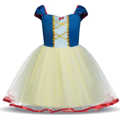 Baby girl Snow White Princess Dress princess Costume toddler girl dresses tutu dress