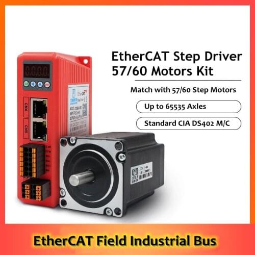 JMC 2DM560-EC EtherCAT bus communication programmable controller 23/57 two-phase stepper motor driver KIT 2DM560-EC