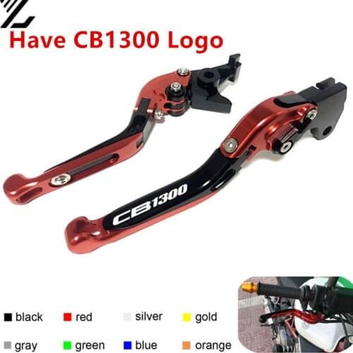 Motorcycle CNC Adjustable Folding Retractable Brake Clutch Lever for honda CB1300 2008-2012 CB1300 SF CB1300SF 1999-2014