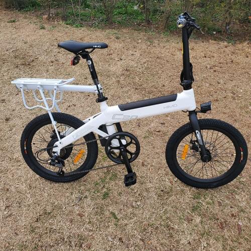 Foldable Folding Electric Bicycle 20'' CST Tire Urban E-bike IPX7 250W DC Motor 25km/h 36V Removable Battery HIMO C20