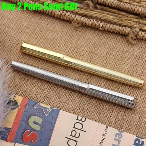 High Quality Flower Printing Luxury Metal Roller Ballpoint Pen Business Men Signature Writing Pen Buy 2 Pens Send Gift