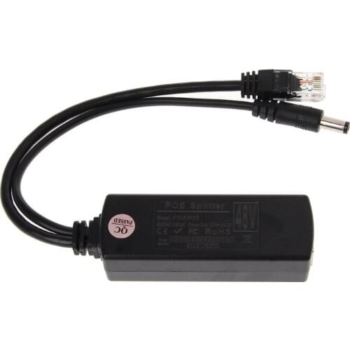 10/100M IEEE802.3at/af Power Over Ethernet PoE Splitter Adapter For IP Camera
