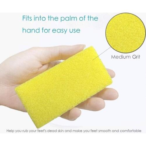 2Pcs Random Color Pumice Stone Exfoliate Foot Care Callus Skin Accessories Care Dry Foot Tool Pedicure Remove Scrubber Skin H7G7