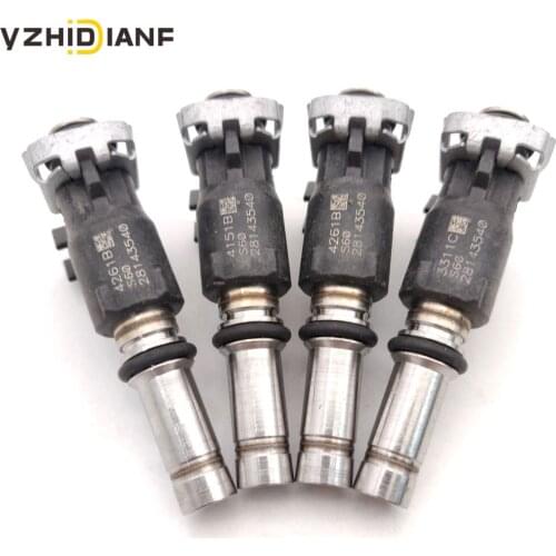 4x 28143540 high quality fuel injector nozzle for Jac Motors J3 28143 540 fast delivery