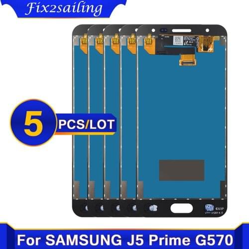 5 piece/lot Original For SAMSUNG J5 Prime LCD G570 G570F G570M Display Touch Screen For SAMSUNG GALAXY J5 Prime LCD Assembly