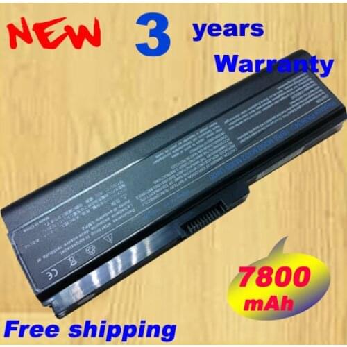 7800mAh PA3634U-1BRS PA3634 battery for Toshiba M300 U400 laptops+free shipping