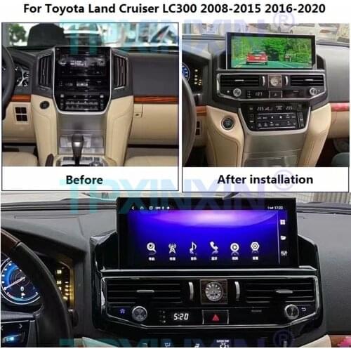 Android 10.0 6+128G For Land Rover Land Cruiser LC300 2008-2015 2016-20 Car GPS Navigation Auto Radio Multimedia Player Headunit