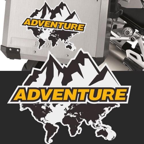 Trunk V85 TT GS Motorcycle Panniers Luggage Aluminium Sticker For BMW R1250gs R1200gs F800gs 1200 800 F850 v85tt GS Adventure