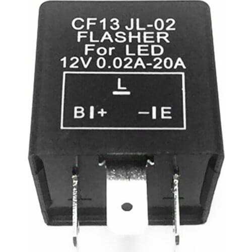 CF13 JL-02 Motorcycle Motorcycle Flashing Relay 3 Pin For Fixing Turn Signal LED Light