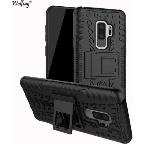 Case For Samsung Galaxy S9 Plus Cover Plastic & Soft Silicon Phone Case For Samsung Galaxy S9 Plus Case for Samsung S9 Plus S9