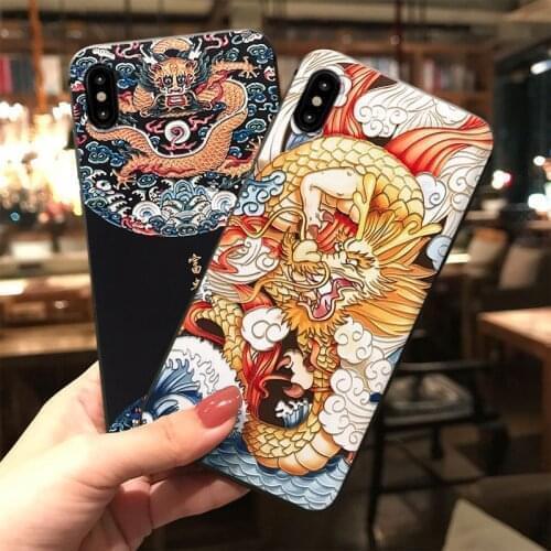 3D Emboss Phone Case for Samsung S10e S8 S9 S10 S20 Ultra Plus Note 8 9 10 Plus Soft Back Cover for Samsung Series Capa