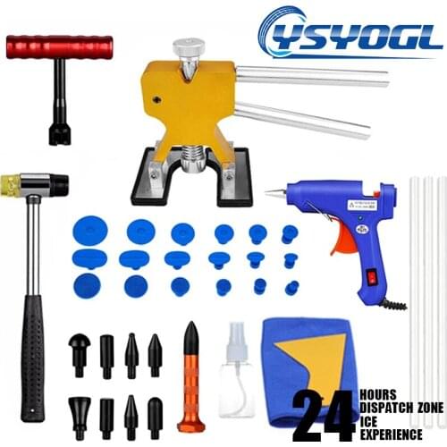 DIY Car Body Dent Repair Tool Assembly Reverse Suction Hammer Sucker Glue Gun Does Not Damage The Paint Car Tools