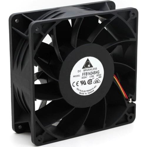 For delta New 14050 24V2.3A FFB1424SHG super wind 14cm dual ball bearing cooling fan 140*140*50mm