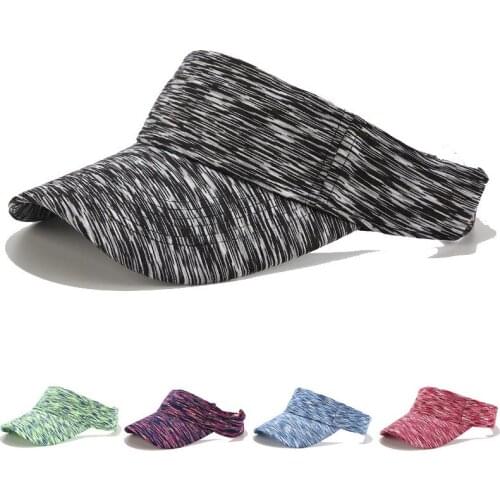Spring Summer Sports Sun Visor Cap Women' Cap Women Adjustable Visor UV Protection Top Empty Tennis Golf Running Sunscreen Hat