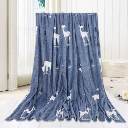 70*100cm Soft Warm Solid Warm Micro Plush Fleece Blanket Throw Rug Sofa Bedding Adult Kids Coral Fleece Blanket For Bed Stitch