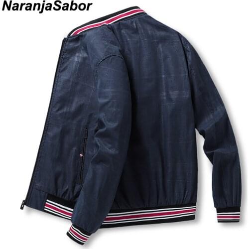 NaranjaSabor 2020 New Mens Winter Fleece Jacket Mens Thick Solid Color Casual Jacket Male Stand-up Collar Winter Warm Coat N682