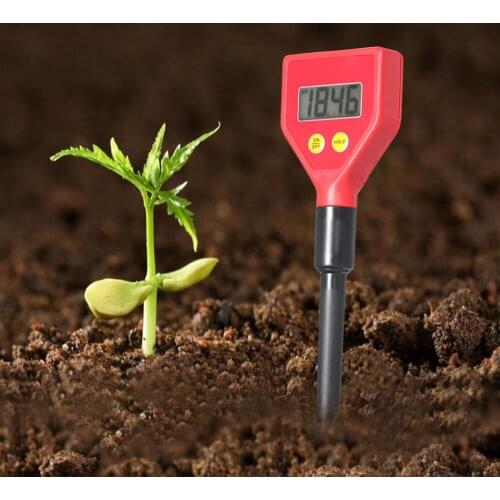 Portable Soil Moisture Tester pH Tester with LCD Display PH-98103 Digital Soil pH Meter
