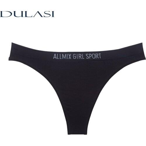 Sexy Panties For Women Underwear Breathable Seamless Letter Briefs No Trace Underpants DULASI 3Pcs/Set Hot Wholesale Recommend