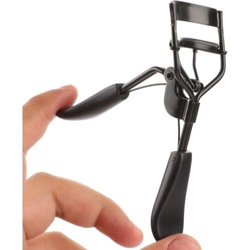 Eyelash Curler Tweezers Curved Handle Does Not Hurt Eyelash Long-Lasting Curling